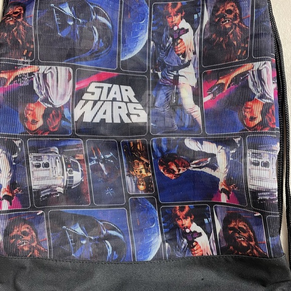 Star Wars Lucas Film Ltd Drawstring Mesh Bag - Picture 6 of 10